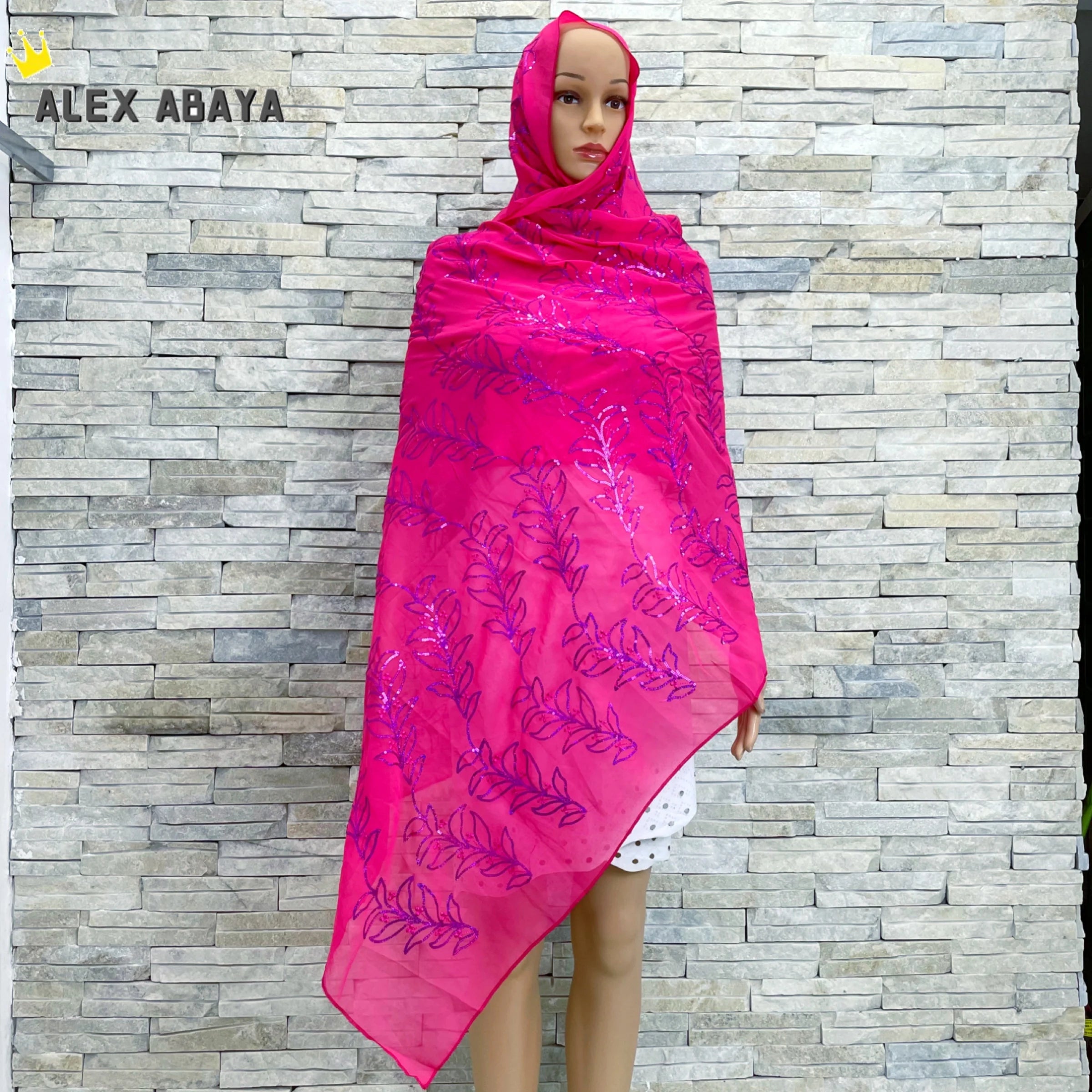 African Women Scarf Soft Chiffon Scarf Dubai Isalmic Scarf .