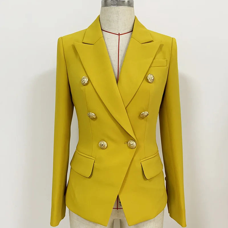 Green Blue Yellow Black White Blazer Women .