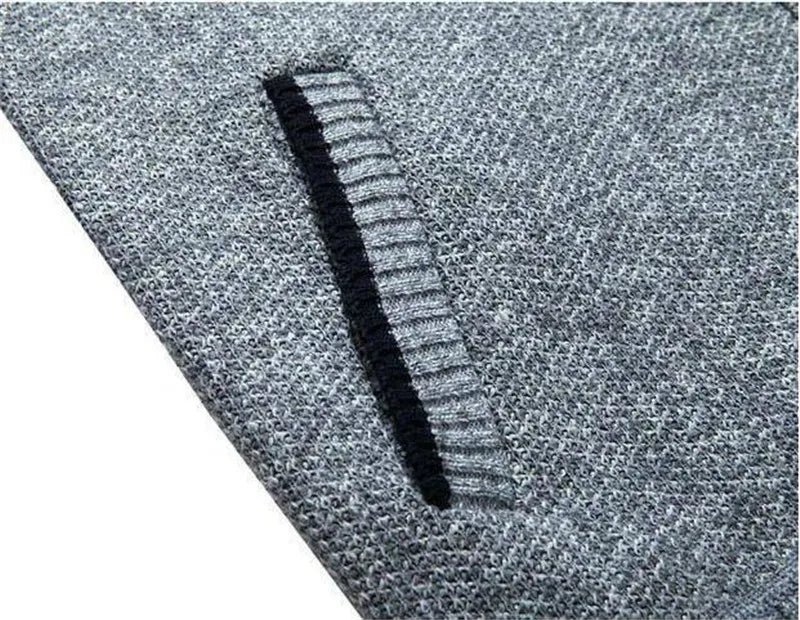 Men Warm Thick Velvet Sweaters Mens Pullovers Zipper .