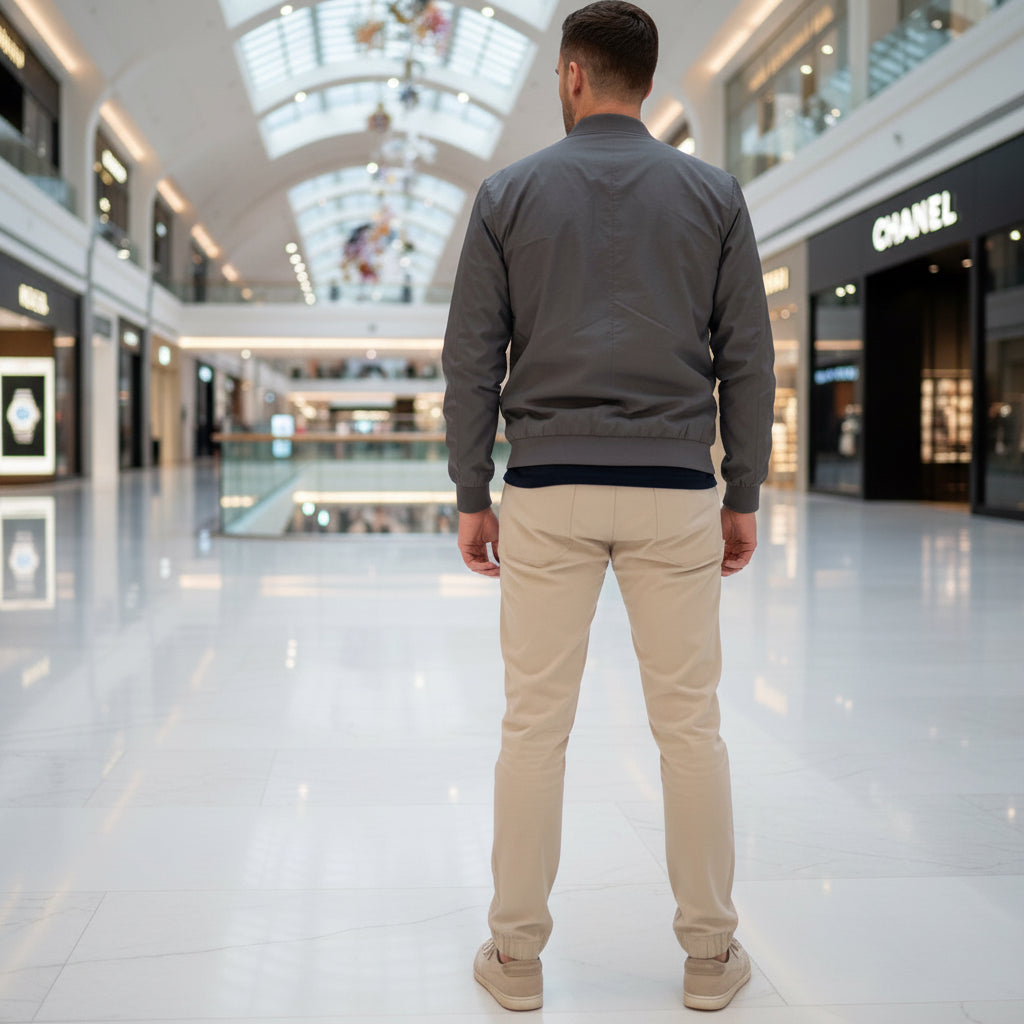 Men's Premium Beige Joggers - Relaxed Fit Drawstring Sweatpants | 4 Colors | S to XXL | MH