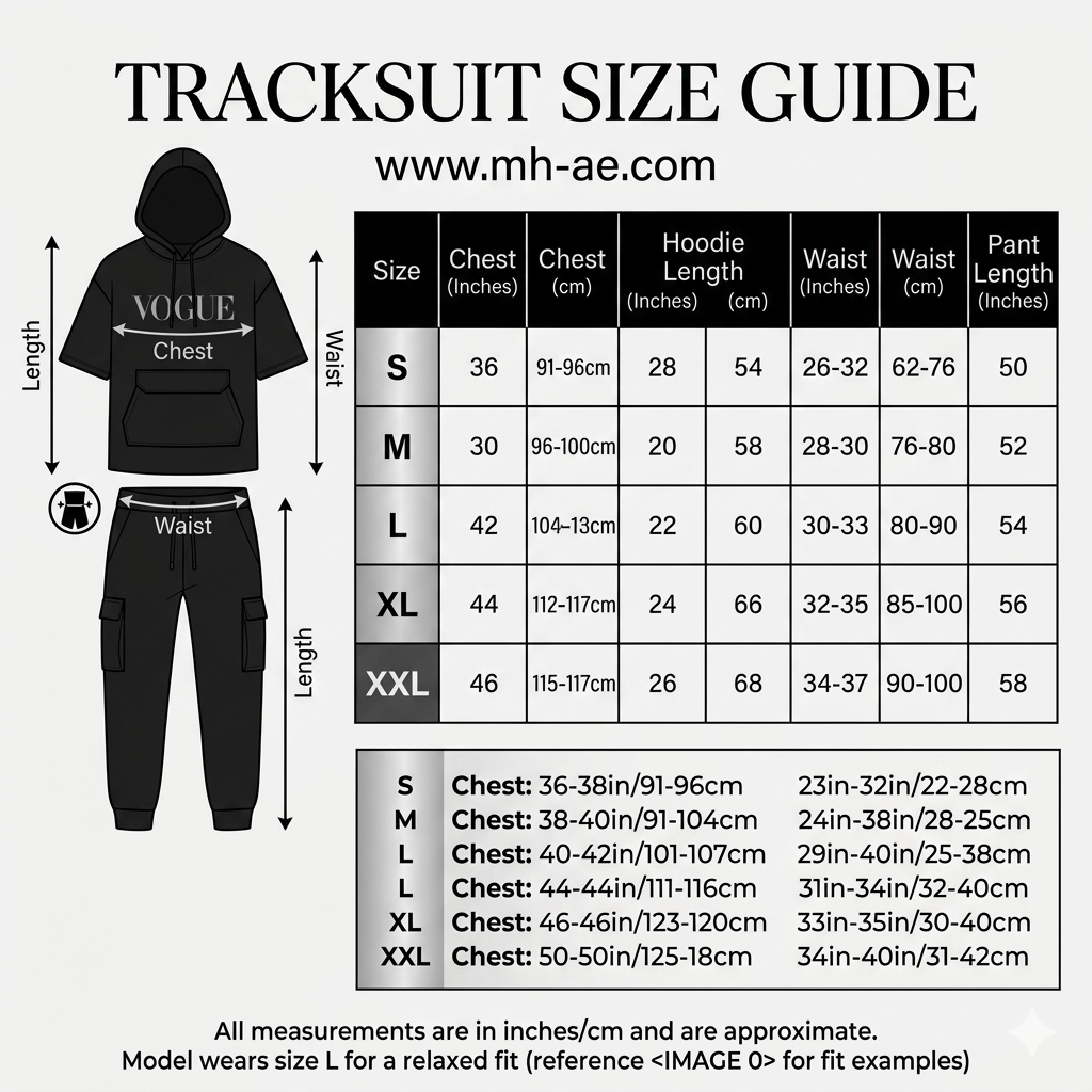 Men's Oversize Fit Hooded Half-Sleeve Pullover with Fap Pocket & Cargo Joggers set | Sizes M-XXL | MH
