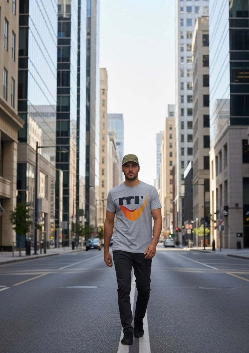 Printed Logo T-shirt  | MH