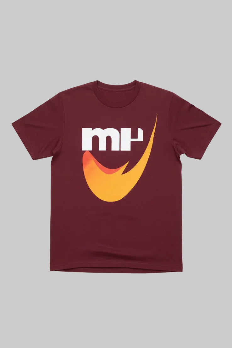 Men’s MH Signature Logo Graphic T-Shirt | White & Grey | 5 Colours | Sizes S-XL| MH UAE