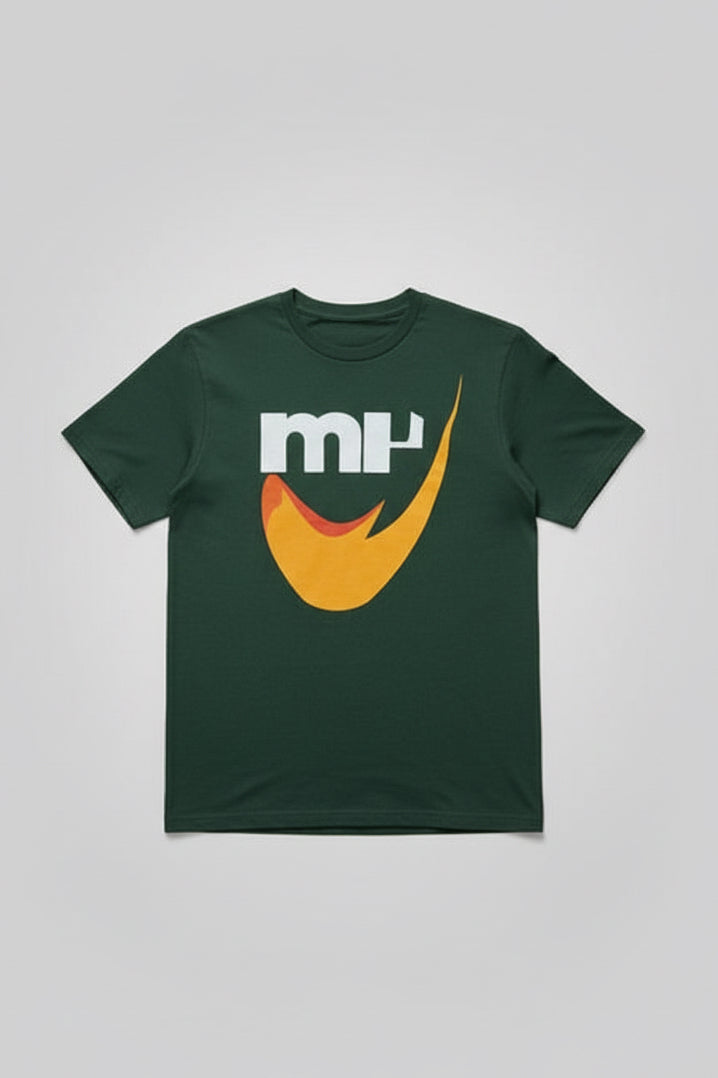 Men’s MH Signature Logo Graphic T-Shirt | White & Grey | 5 Colours | Sizes S-XL| MH UAE