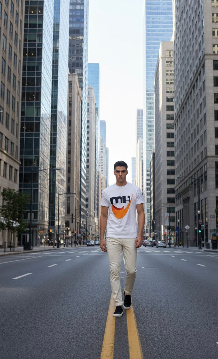 Printed Logo T-shirt  | MH