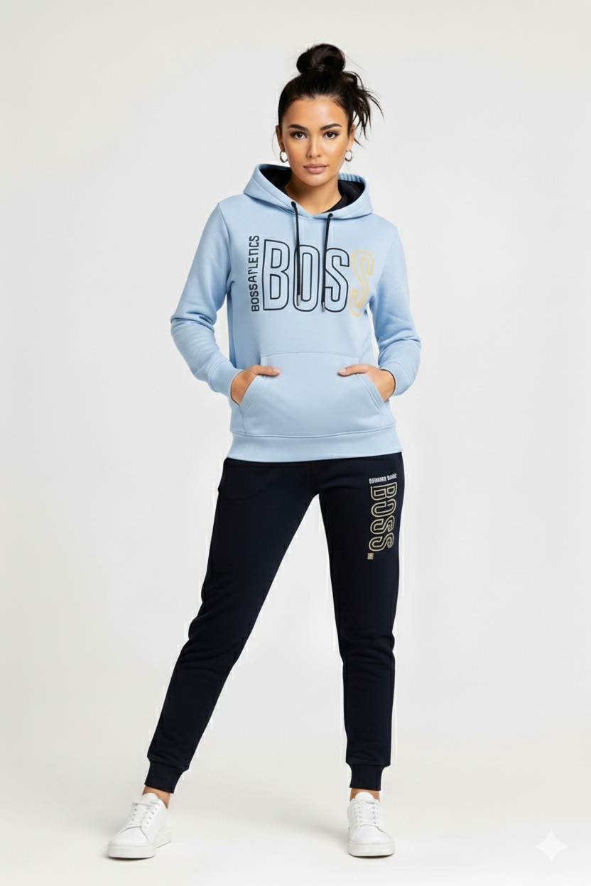 Women's Slim-fit Hoodie & Jogger Set I MH