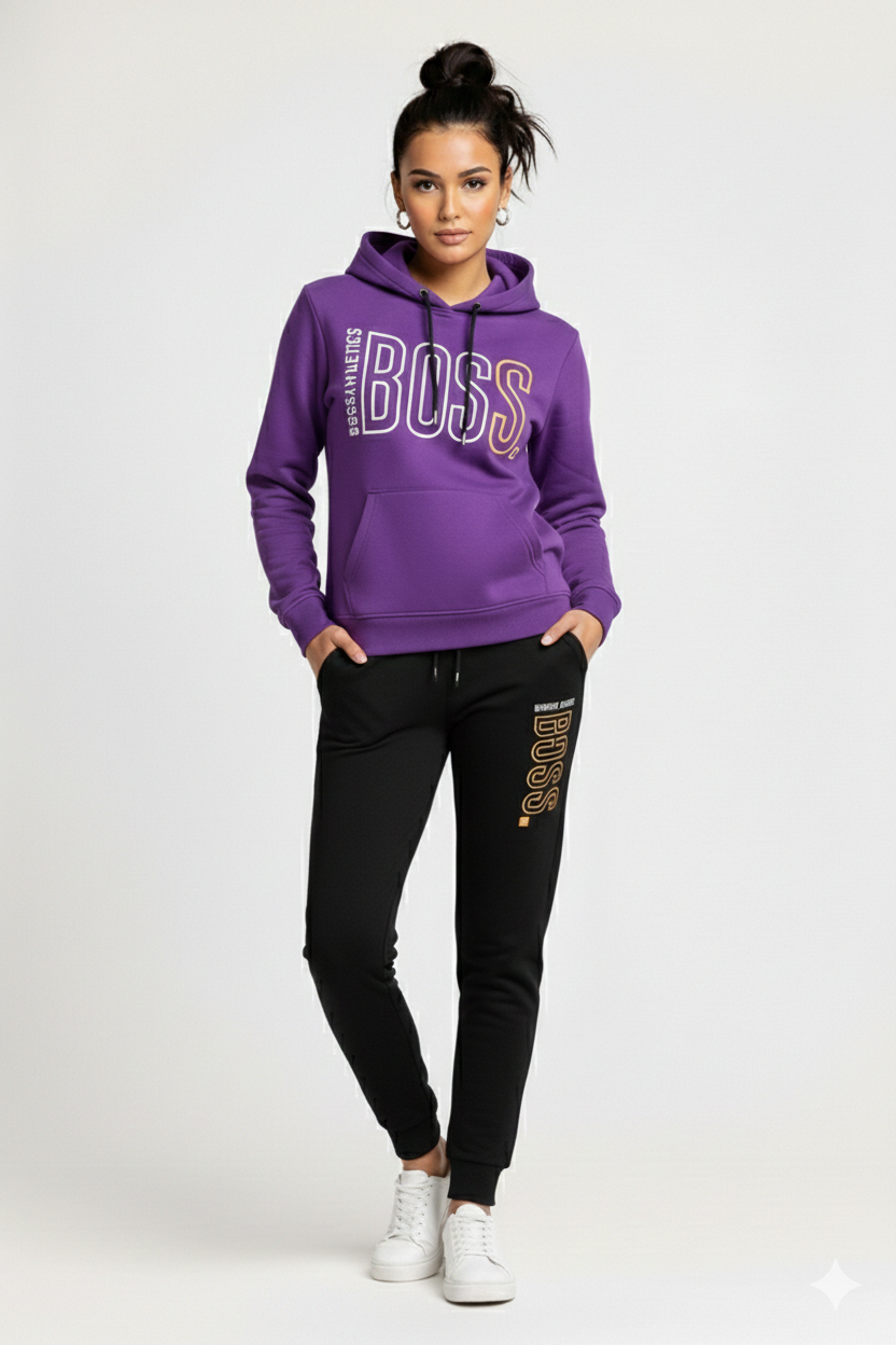 Women's Slim-fit Hoodie & Jogger Set I MH