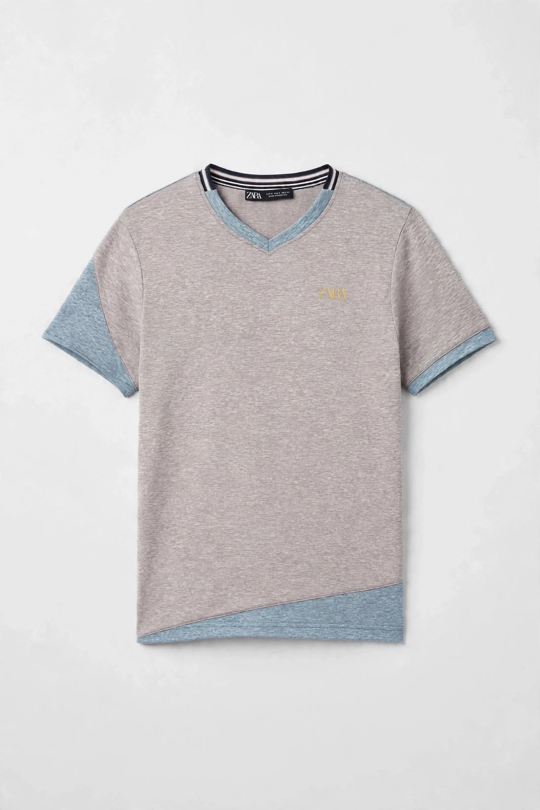 Contour V-Neck Regular Sports Cotton Tee