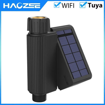 Tuya Smart Wifi Watering Timer Solar Energy Sprinkler Drip Irrigation System.