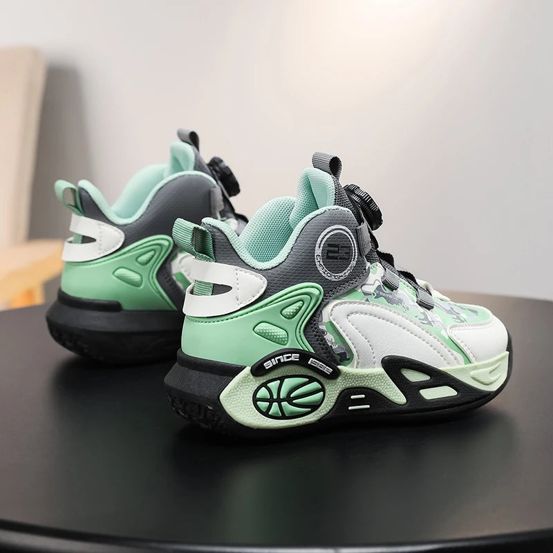 Kids Basketball Shoes Boys Girls Fashion Sneakers .
