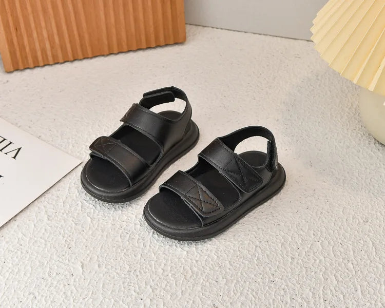 Kids Beach Shoes Casual Soild Color Boys Girls Sandals .