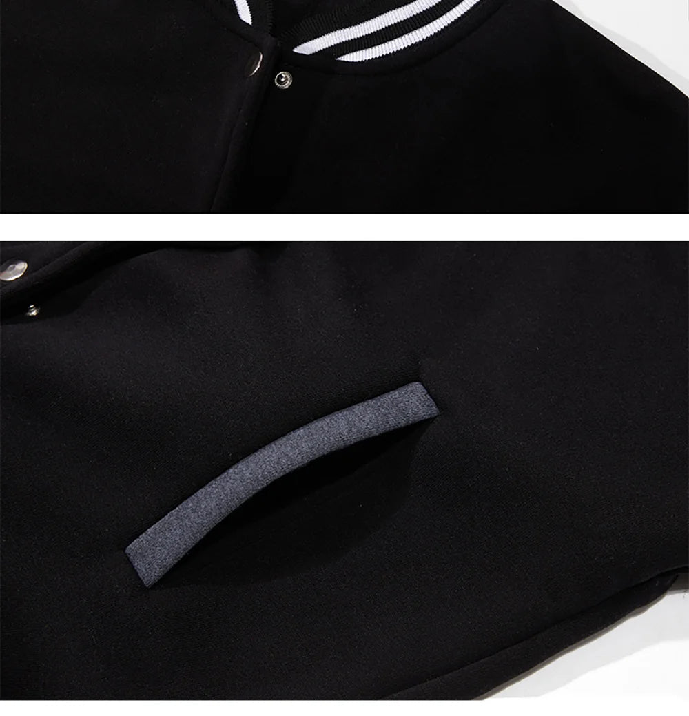 Short Miami Holiday City Letter Printing Man Jackets .