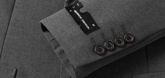 2 Piece Formal Outfit Set Male Big Size Grey Full Men's Dress .
