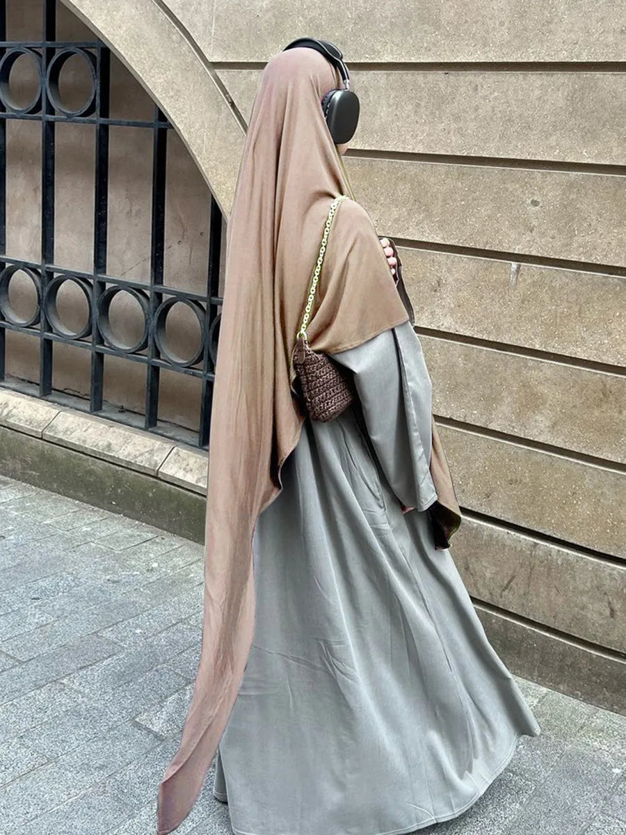 Muslim Women Arabic Dubai Soft jersey Hijab scarf .