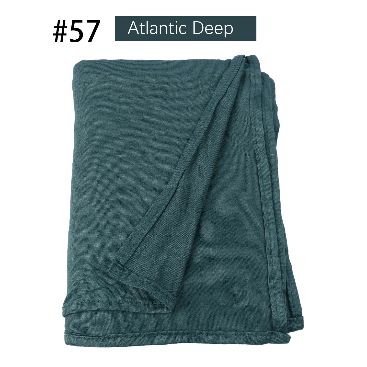 Muslim Women Stretchy Jersey Hijab Plain Cotton Jersey Hijabs  Islamic Soft Turban Head Wraps Headscarf 170X60cm