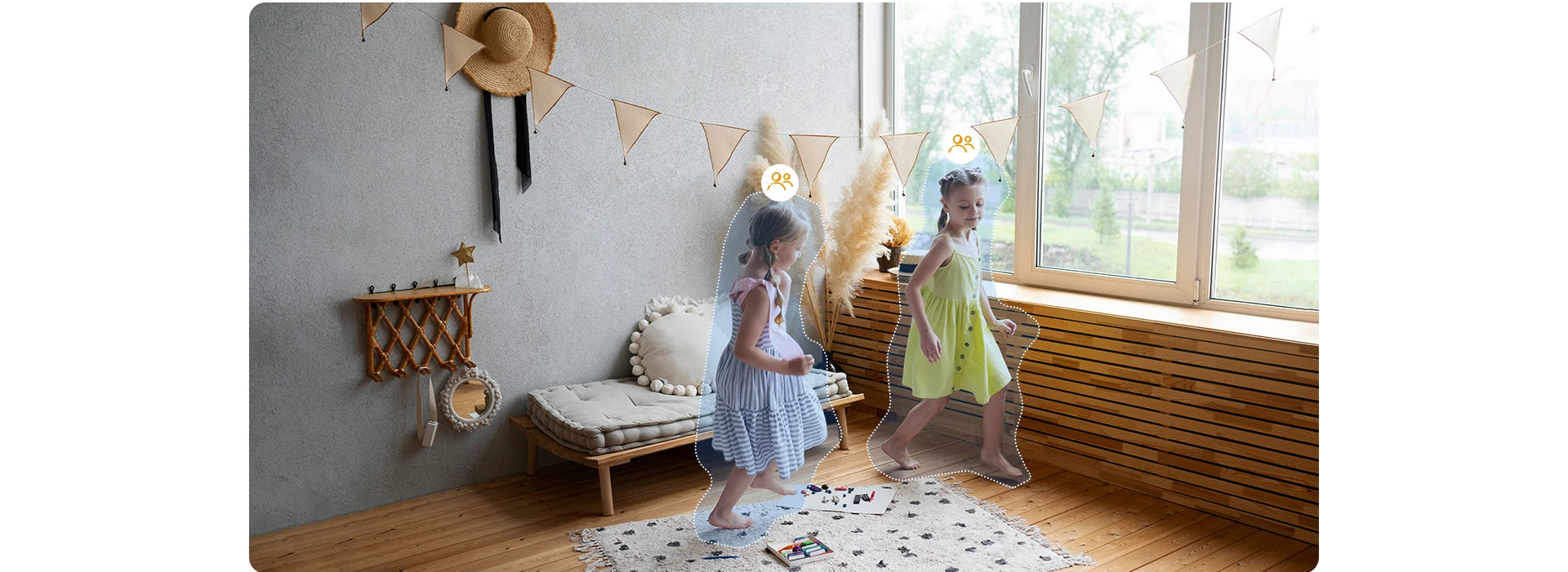 IMOU Indoor Camera 360° PTZ WiFi Camera Home CCTV,