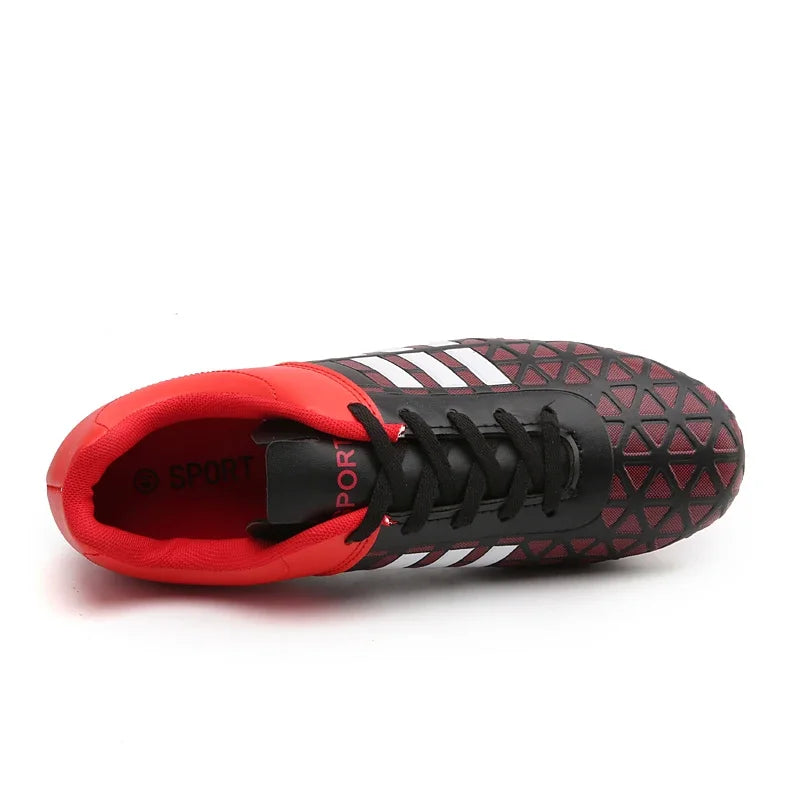 Kids Football Shoes AG/TF Indoor Professional Original Boy Soccer .