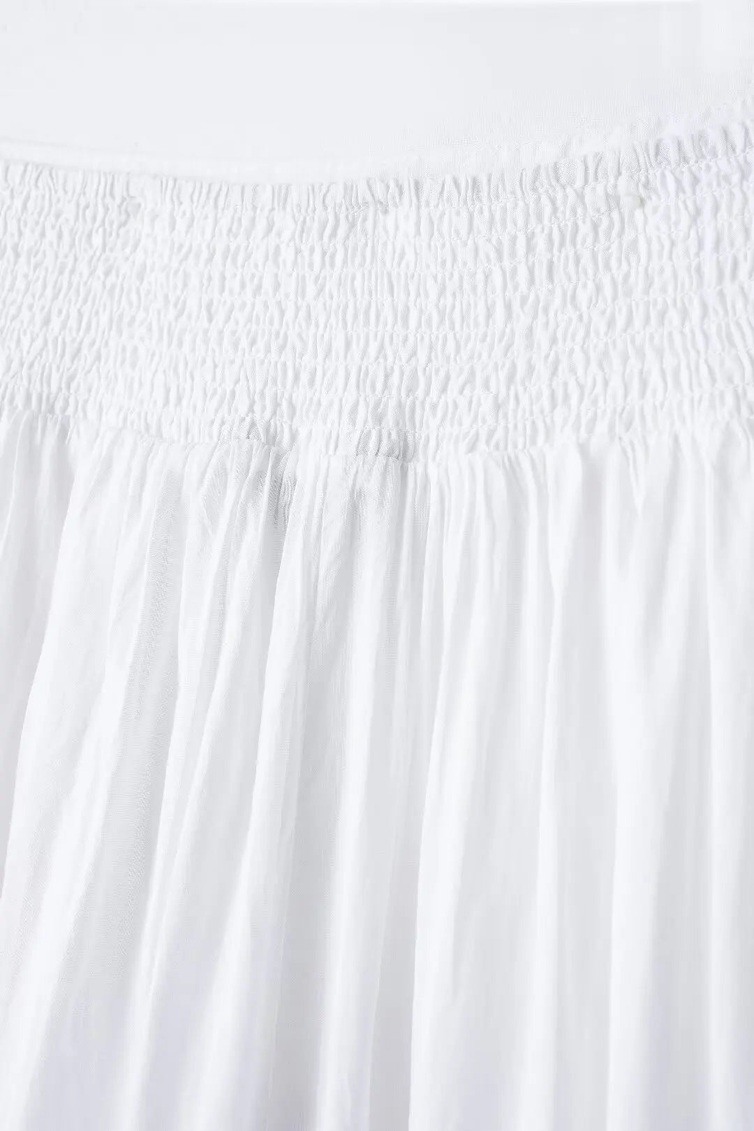 TRAFZA 2024 Woman Embroidery Print Set V Neck Casual Shirt Top + A-Line High Waist Chic Elegant Women's Pleated Long Skirt TRAF