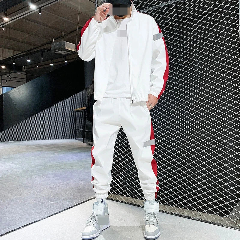 Customizable Men Sportswear Set Spring Autumn Set Suits