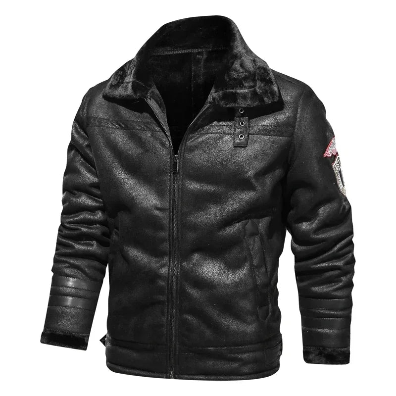 Men Leather Flights Jacket High Quality Leather Jackets .