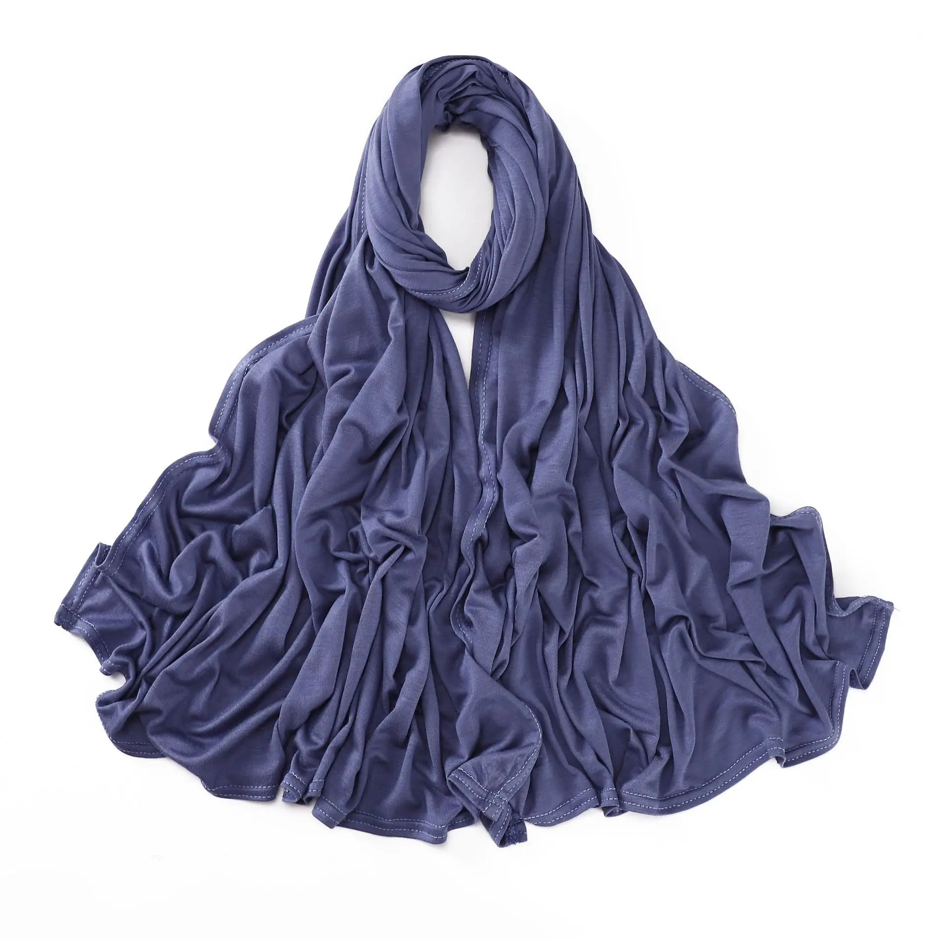 Modal Cotton Jersey Hijabs For Woman Long Muslim Scarf .