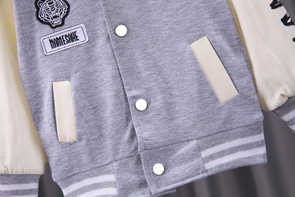 Baby Baseball Clothing Sets Boys Letter Cartoon Suit Spring.