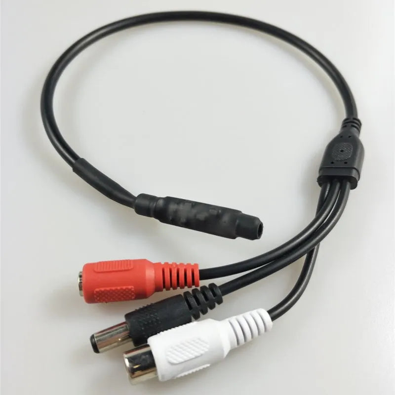 CCTV Microphone Hidden Type Mini microphone with RCA .