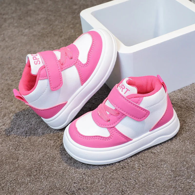 Fashion Kids Sneakers Spring Autumn High Top Breathable Casual Shoes .