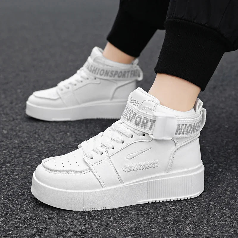 Children High Top Sports Shoes Fashion Running Sneakers for Boys .