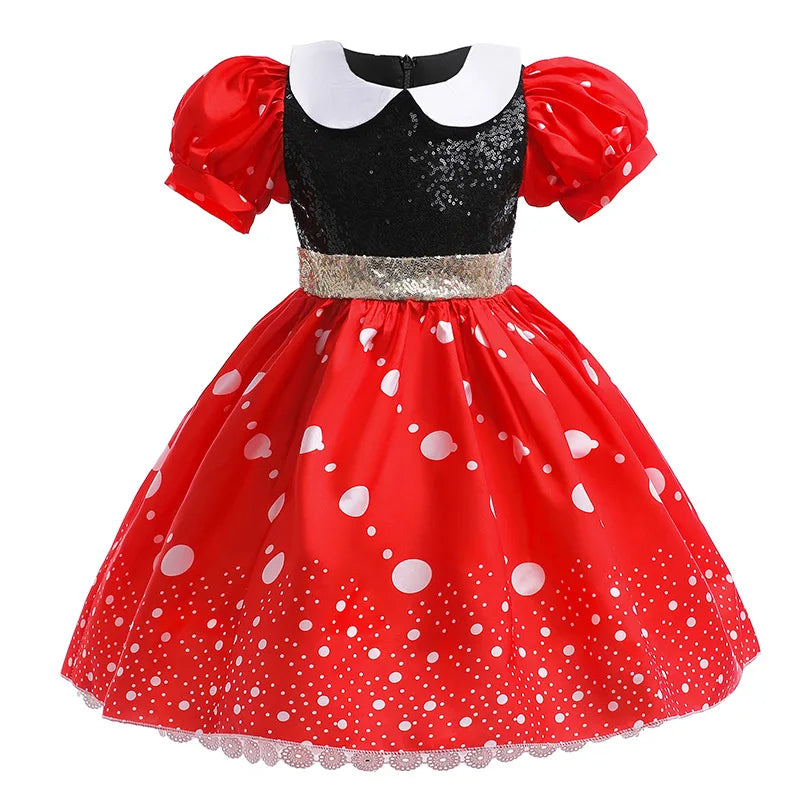 Little Girl Mickey Dress Toddler Kids Minnie Cosplay .