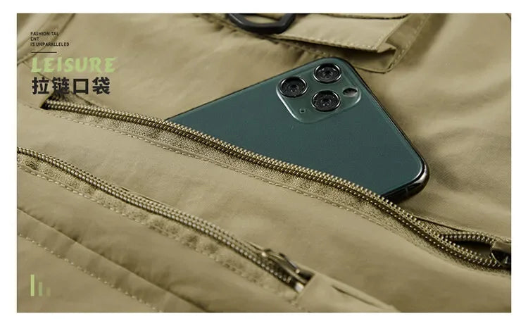 14 Pockets Summer New Men US Tactical Hiking Fishing Vest Mens.