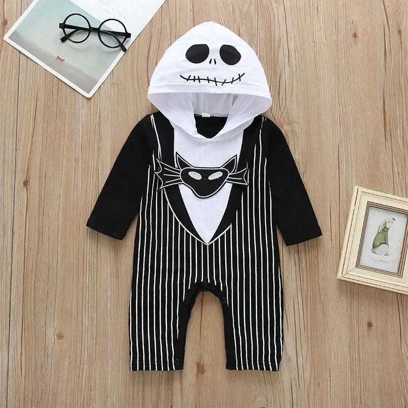 Baby Boy Halloween Cosplay Clothes Jack Nightmare.
