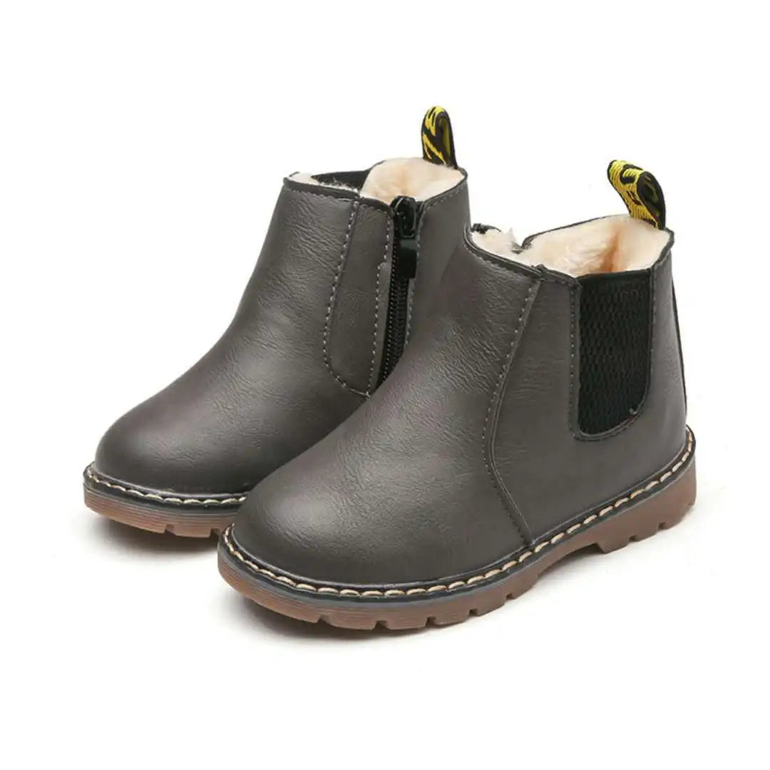 Kids Casual Boots Non-slip Wear-resistant Children Shoes.