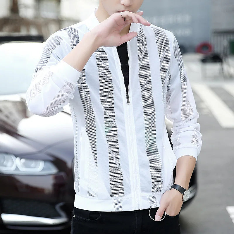 Spring Summer New Thin Style Sunscreen Clothing Man.