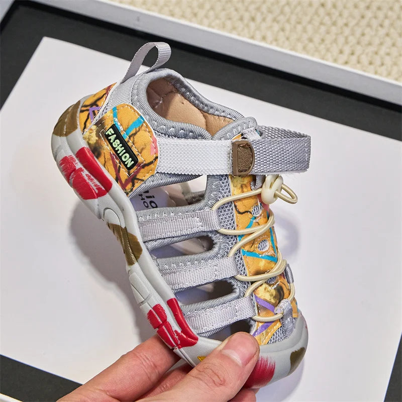 Kids Sports Sandals for Boys Girls Summer Non-slip .