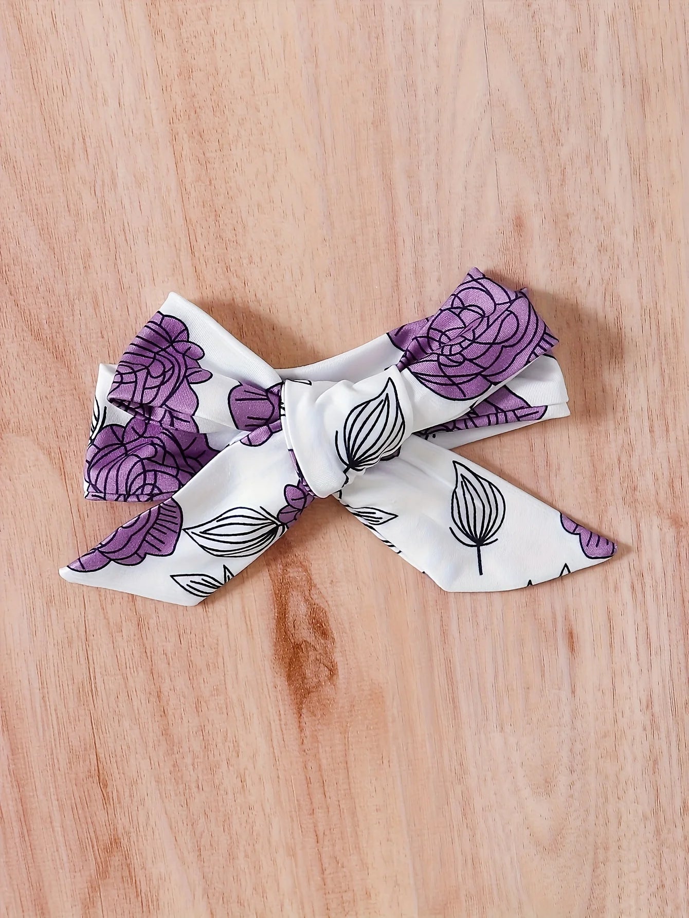 0-3 Years Baby Girl 3PCS Clothes Set Purple Short Sleeved Top+Floral Pants+Headband Fashion Toddler Girl Summer Daily Outfits