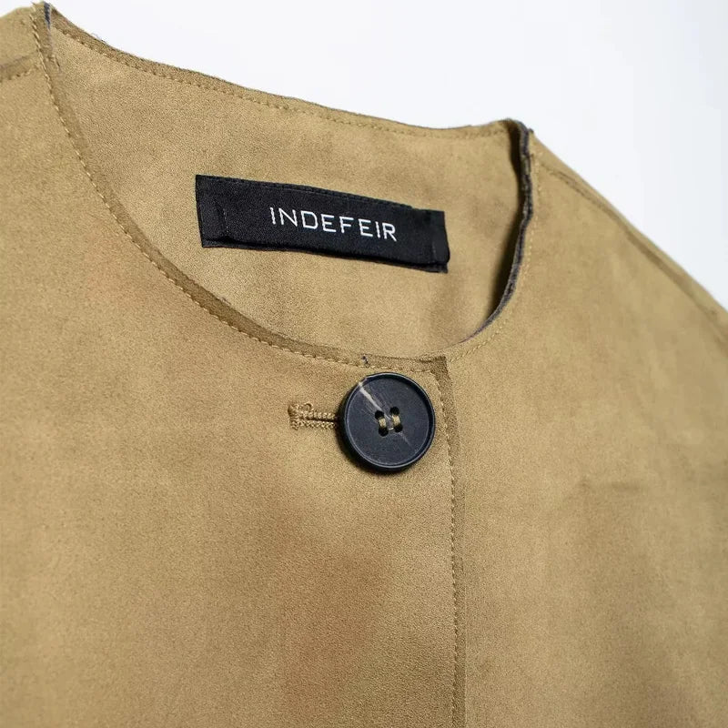 Fleece Jacket Outerwears Women Autumn Winter Long Sleeve,