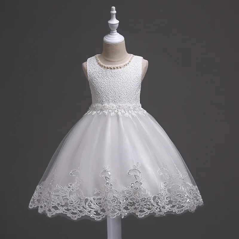 Newborn Elegant Bridesmaid Baby Girl Dresses .