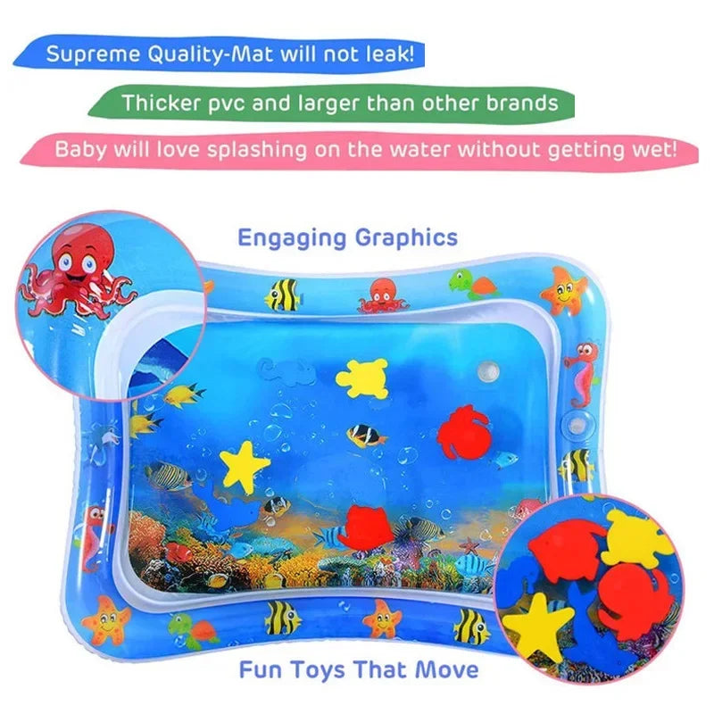 Baby Play Mat Inflatable Water Cushion .