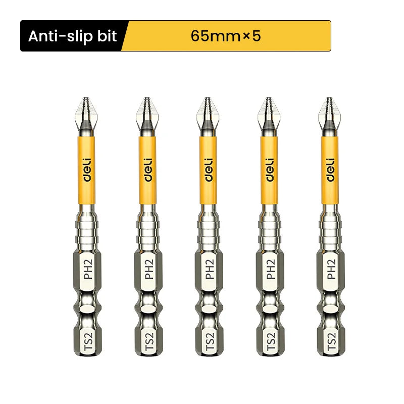 Non-slip PH2 Magnetic Batch Head Cross Screwdriver Hardness Drill Bit .