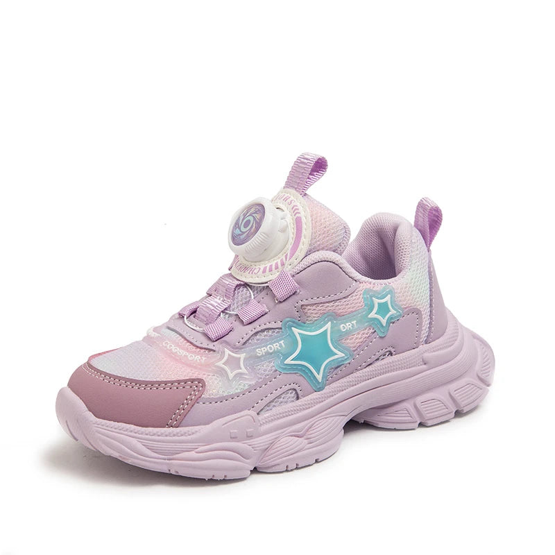 Kids Shoes For  Girls Fashion Children Casual Shoes Non-slip Sneakers
