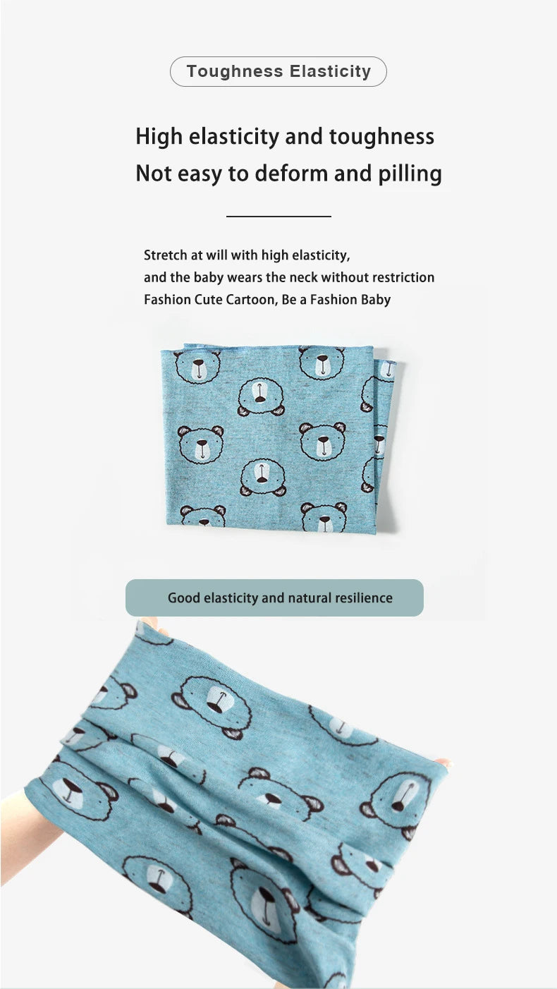 Winter Baby Warmer Neck Scarf For Kids Boys Girls.