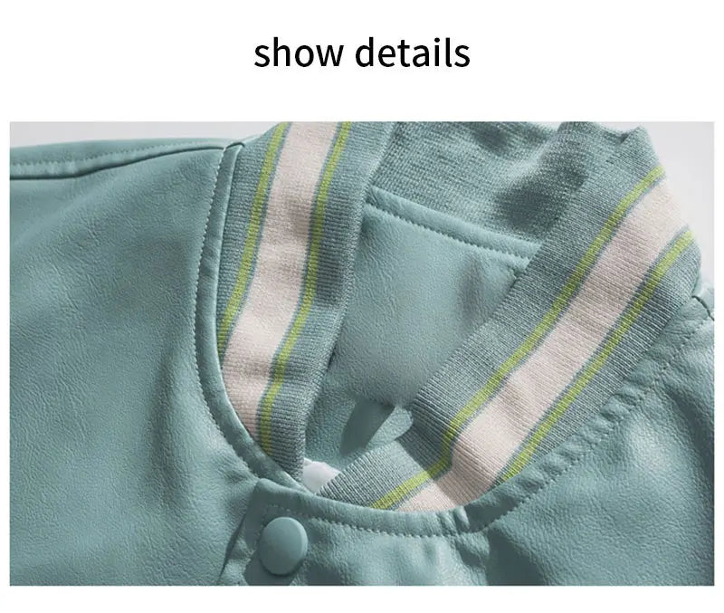 Embroidery Pilot Baseball Jacket Men Hip-Hop Streetwear .