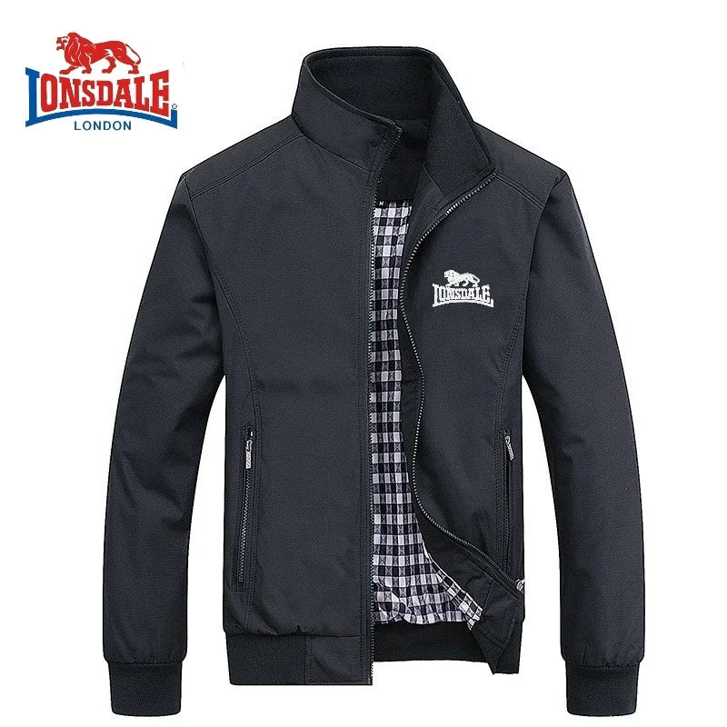 Autumn and Winter Men's Embroidered High-quality Lapel Jacket,