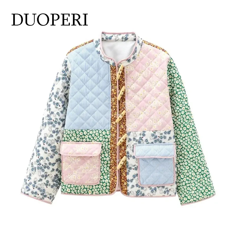 DUOPERI Women  Fashion With Pockets  Jackets .