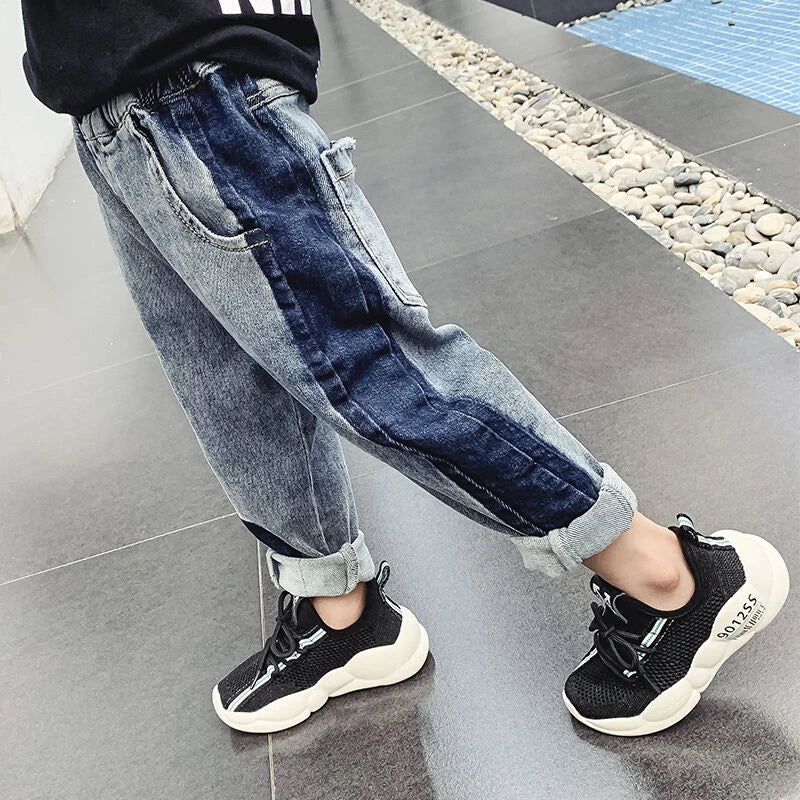 IENENS 5-13Y Kids Boys Clothes Skinny Jeans Classic Pants .