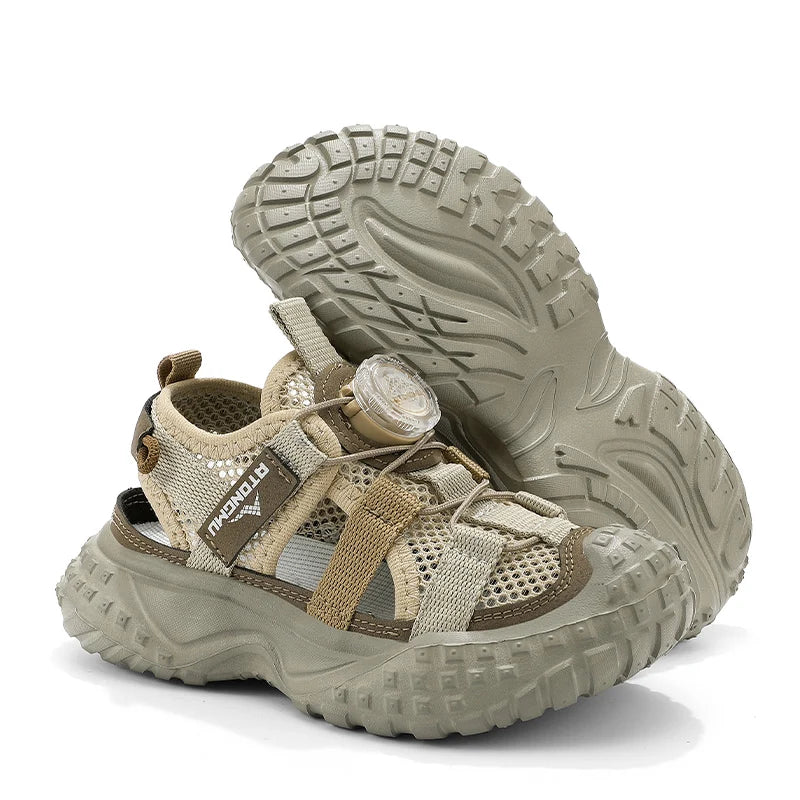 New Kids Sneakers Summer Hollow Refreshing Child Casual Shoes.