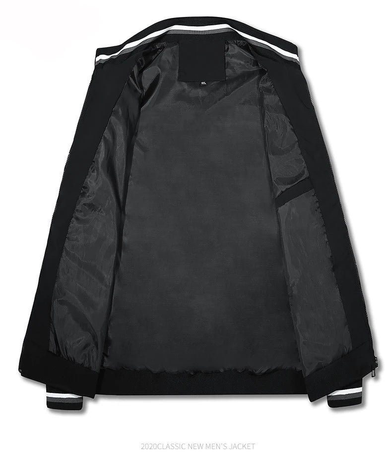 Fashion Men's Windbreak Bomber Jacket Spring Summer Man.