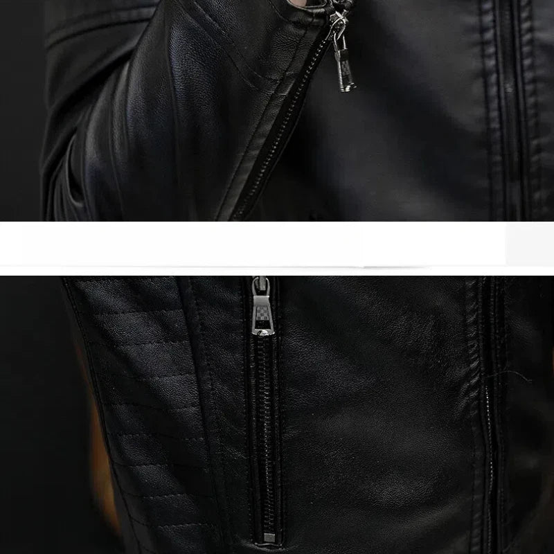 Half High Collar Jackets Solid Color Zipper Long Sleeve Cardigan .