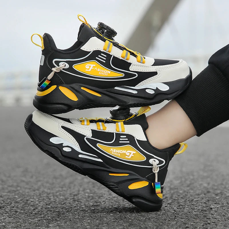 Summer Children Sneakers Breathable 5-16Years Boys' Running Shoes.